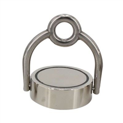 Imán de pesca con rotación de 360 grados.